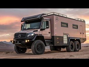 This Luxury Mercedes Unimog Camper Is Built for the End of the World | Ultimate Off-Road Expedition