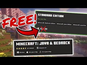 [OP] How To Get The OFFICIAL Minecraft For FREE! (PC JAVA/BEDROCK)