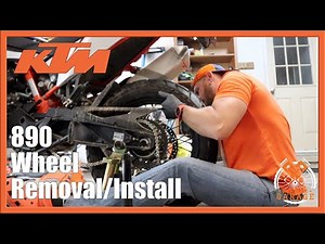 KTM 790 890 ADV Norden 901 Wheel Removal/Install | Back in the Garage