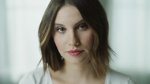 Close Portrait Confident Woman Looking Down Stock Footage Video (100% Royalty-free) 1027452473 | Shutterstock