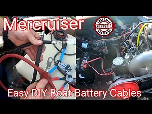 Mercruiser DIY Battery Cables