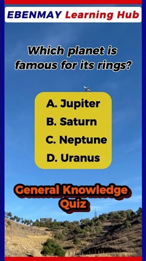 Only Smart People Get This Planet Question Right! 🪐 | General Knowledge Quiz