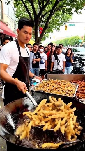 fried python sticks #food