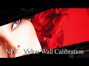 How to do a Video Wall Calibration | NEC Display Solutions