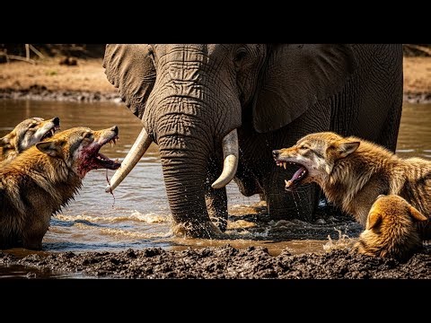 8K Elephants in anger - Amazon Nature Documentary | wildlifewithadnan