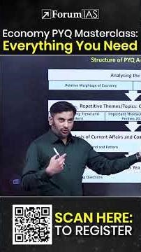 Economy PYQ Masterclass: The Questions That Decide Your Rank | #forumias | #upsc