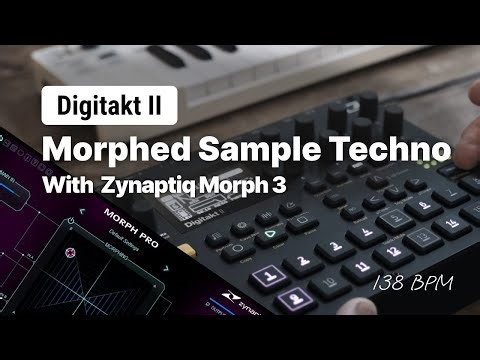 Morphed Sample Techno With Zynaptiq Morph 3 | Digitakt II | 136 BPM | 4K | 2025