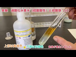 硫酸鉄（Ⅱ）と塩化スズ（Ⅱ）