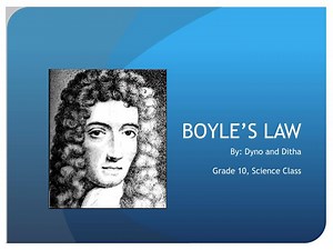 BOYLE’S LAW - SlideServe