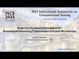 ISCS23: Scan Coil Dynamics Simulation for Subsampled Scanning Transmission Electron Microscopy