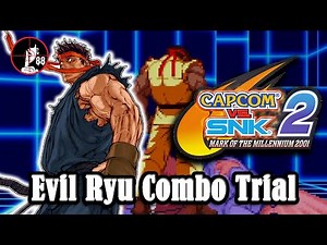 Evil Ryu Trials for Capcom vs. SNK 2 【カプエス2】(Hints in description)