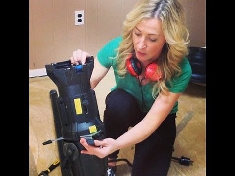 How to Setup a Gobo Light for the beginner DJ. How to add lighting to your DJ setup.