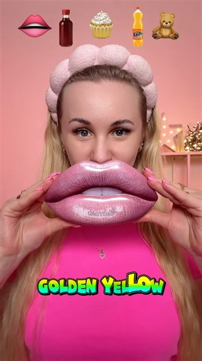 Which Golden Yellow Lipstick would you Pick and use for Your Lips? 💕💋💄 #shorts