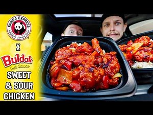 Trying The Panda Express x Buldak Super Spicy Sweet And Sour Chicken | Worth $8.90?