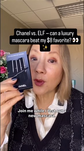 Patricia Pao on Instagram: "I finally tried my free sample of Chanel Le Volume Mascara against my tried-and-true ELF LashXtender. The results? Let’s just say price doesn’t always equal performance 💄 Which side do you think looks better? #ChanelMascara #ELFLashXtender #MakeupReview #BeautyBattle #MascaraTe"