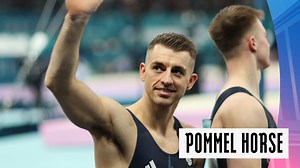 Paris 2024 Olympics video: Max Whitlock begins pommel horse title defence