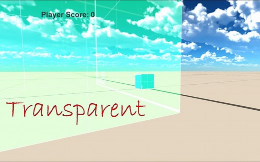 【unity教程】使摄像机和玩家之间的对象透明(无着色器操作)