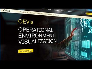 TRADOC OE Enterprise Operational Environment Visualization (OEVis) Application Promo