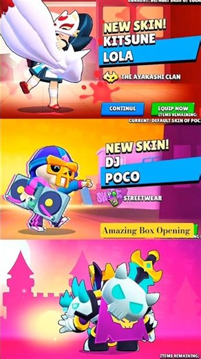 Amazing Box Opening In Brawl Stars #brawlstars #brawlstarsskins #boxopening #brawltalk #boxboy
