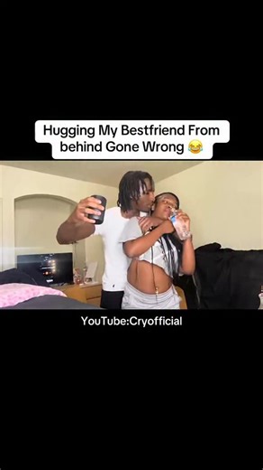 Cry on Instagram: "Hugging My Bestfriend From Behind To See Her Reaction Gone Wrong 😂 New Video Out Now Link In Bio (Yt:Cryofficial) #cryofficial #viral #reels #youtube"