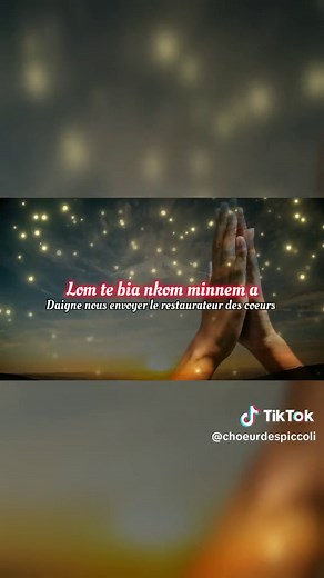 Chant d'invocation à l'Esprit Saint en Ewondo