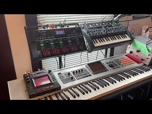 Boss RC-505mkII single footswitch setup using "Current Track"