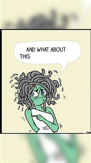 Medusa's Weakness #mythology #funny #fyp