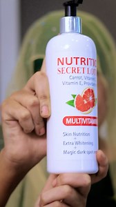 Nutrition secret lotion | Sarah Cosmetics Official | Facebook