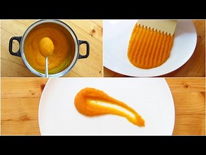 How to Make Carrot Puree | Restaurant Style Recipe | 胡萝卜泥 | 당근 퓨레 | キャロットピューレ