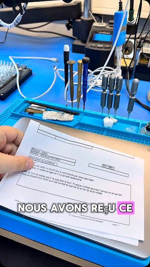 Microfix on Instagram: "Ce macbook pro ne s’allume plus subitement sans raison d’après notre client. Sa touchbar a clignoté puis le mac n’a jamais voulu redémarrer ! On voit ca ensemble et on effectue la réparation grâce à la brasure #macbook #repair #soldering #reparation #mac #microfixfr"