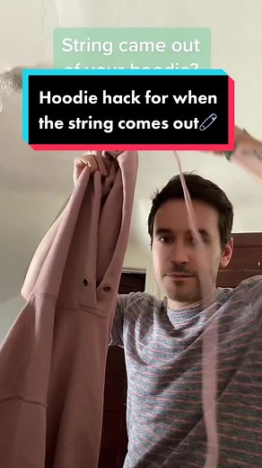 How to Remove a String from a Hoodie