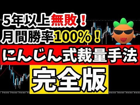 【FX手法】実際に使っている裁量トレード手法完全無料公開！