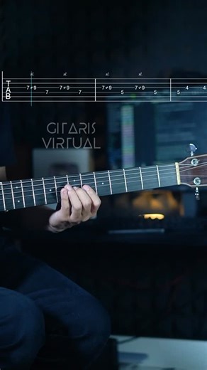Gitaris Virtual on Instagram: "Wrecking ball ( tab ) #guitartutorial #guitarlessons #guitartabs"