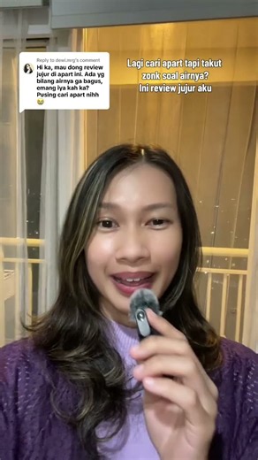 Banyak banget yang nanya soal air di Metro Park Residence...