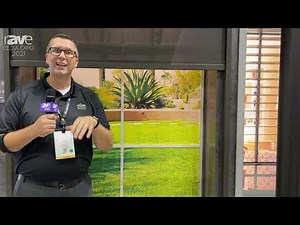 CEDIA Expo 2021: Draper Demos FlexShade ZIP Outdoor Shading System Ensuring a Sealed Enclosure