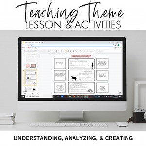 Theme: Elements of Fiction / Literature Lesson and Activities