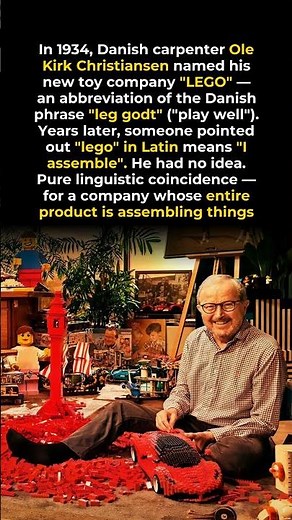 The Hidden Meaning Behind Every LEGO Brick #lego #trivia
