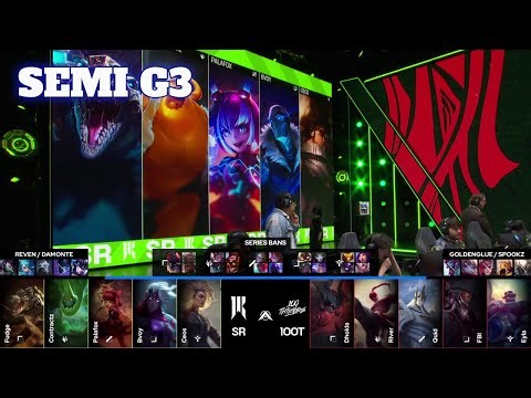 SR vs 100T - Game 3 | Semi Final LTA Summer 2025 Playoffs | Shopify Rebellion vs 100 Thieves G3 full