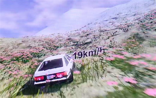 初中生自制赛车游戏demo【附下载链接】