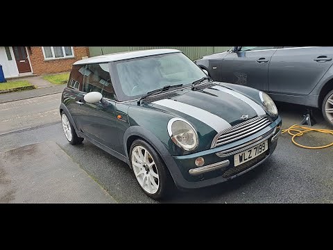 Mini Cooper r50 r53 steering wheel Removal.