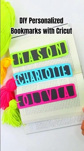Personalized Bookmarks DIY Made Easy!