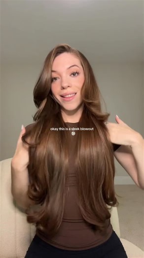 Danielle Athena on Instagram: "Middle part or side part blowout? ✨ folllow @danielleathena for hair tutorials 🤍 #hair #hairstyle #hairtutorial #hairstyletutorial #easyhairstyle @wavytalkofficial"
