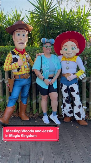 Encuentro mágico con Woody y Jessie en Magic Kingdom