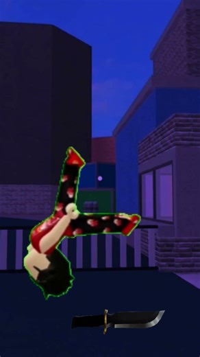 Dodge a knife #roblox #shorts