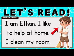 LET'S READ! | ENGLISH READING | SIMPLE SENTENCES FOR KIDS GRADE 1 & KINDER | TEACHING MAMA