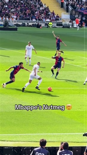 Kylian Mbappe's Incredible Nutmeg Skills