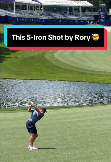 Rory McIlroy's Incredible 5-Iron Golf Shot