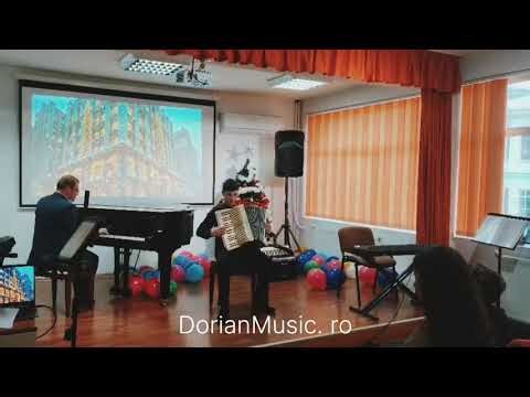Dorian interpretează „Brașoveanca” la acordeon | Muzică tradițională românească