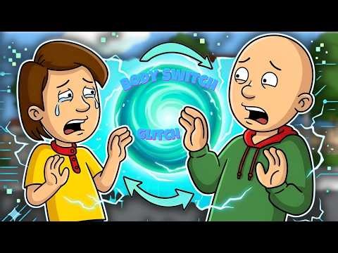 Caillou And Boris Switch Bodies | Magic Egg | Caillou Gets Grounded