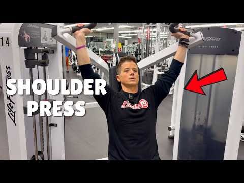 How to Use the Life Fitness Shoulder Press Machine (Proper Setup & Form)